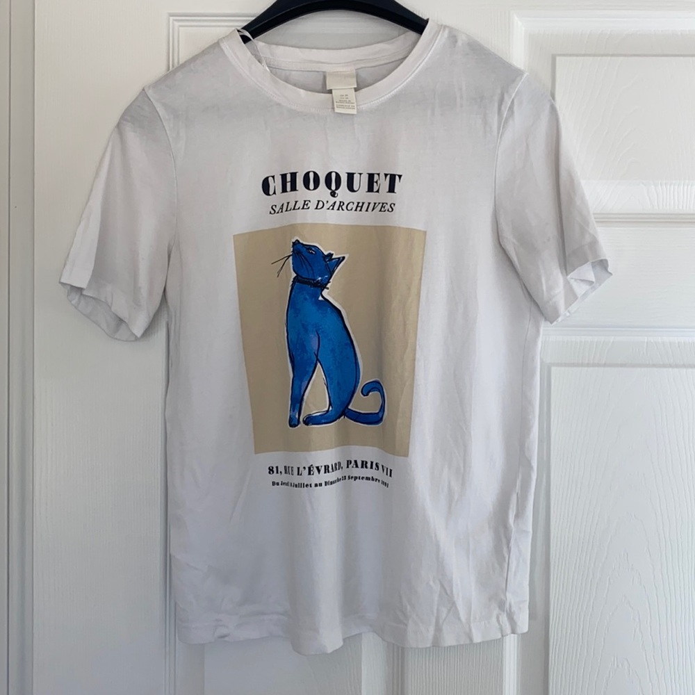 White Graphic Tee